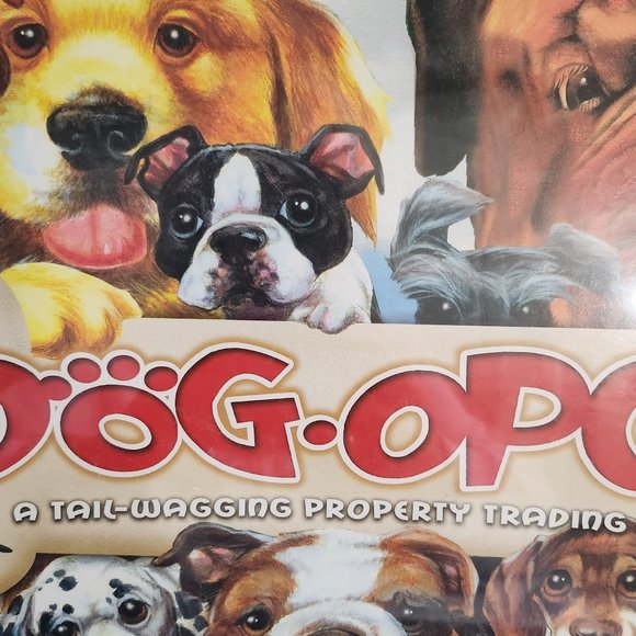 Late For The Sky Dog-opoly Monopoly Great Gift for Dog Lovers Family Fun New Sea - Picture 2 of 9